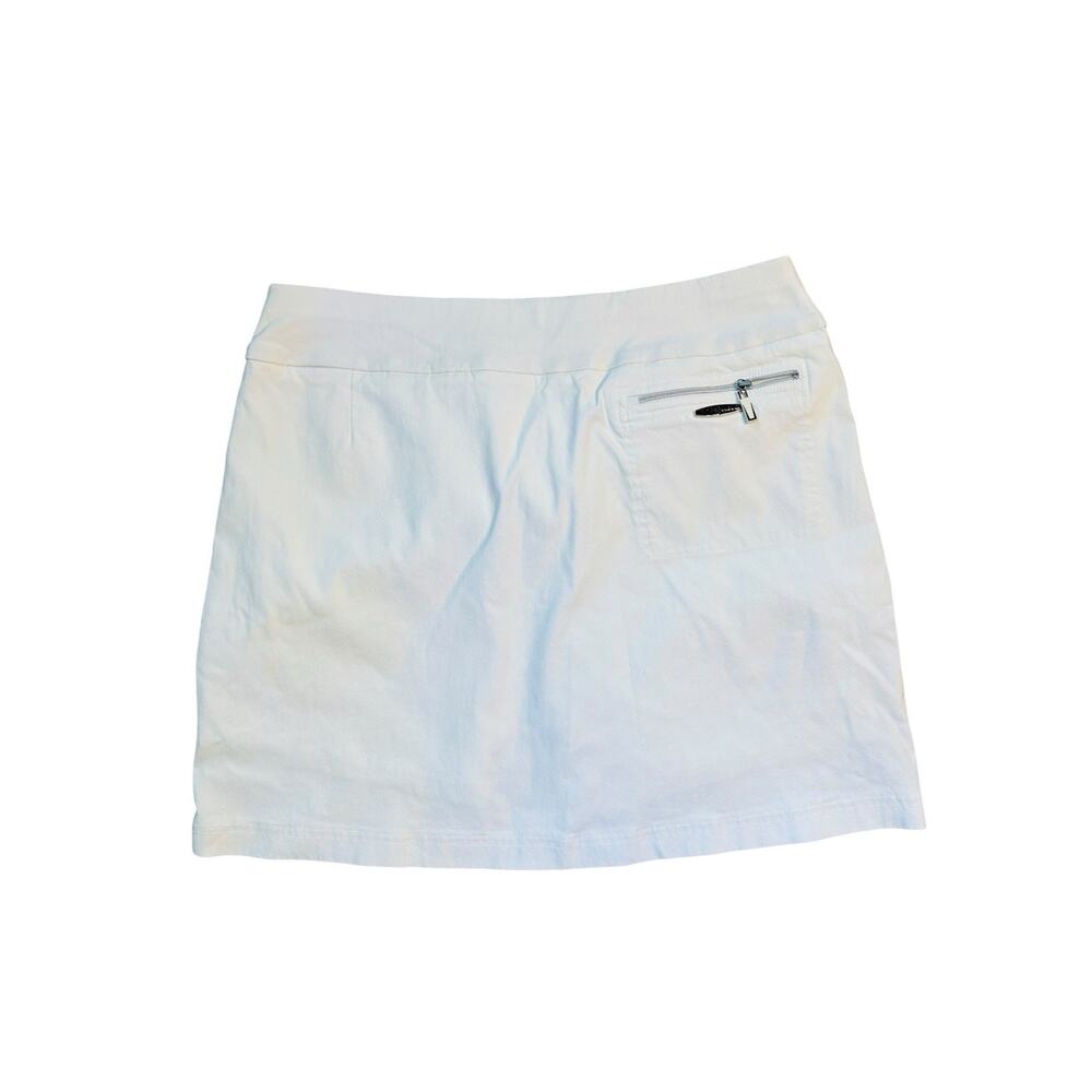 JAMIE SADOCK Womens Size 10 Stretch Skort Pockets White - Picture 6 of 7